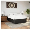 Image de Cadre de lit sans matelas noir 160x200 cm similicuir 3284564