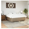 Image de Bedframe kunstleer cappuccinokleurig 180x200 cm3284571