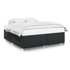 Image de Bedframe kunstleer zwart 200x200 cm3284572
