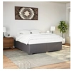 Image de Bedframe kunstleer grijs 200x200 cm3284574