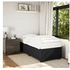 Image de Cadre de lit sans matelas noir 90x200 cm velours 3284609