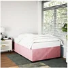 Image de Bedframe fluweel roze 120x200 cm3284630