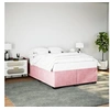 Image de Bedframe fluweel roze 140x190 cm3284636