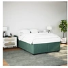Image de Bedframe zonder matras 140x200 cm fluweel donkergroen3284640