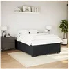 Image de Cadre de lit sans matelas noir 160x200 cm velours 3284645