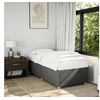 Image de Bedframe zonder matras 90x190 cm stof donkergrijs3284695
