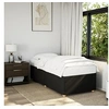 Image de Bedframe zonder matras 100x200 cm stof zwart3284710