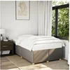 Image de Bedframe zonder matras 120x200 cm stof taupe3284726