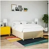 Image de Bedframe zonder matras stof cràmekleurig 160x200 cm3284748