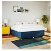 Image de Bedframe zonder matras stof blauw 200x200 cm3284763