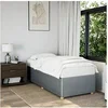 Image de Bedframe zonder matras 90x200 cm stof lichtgrijs3284907