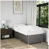 Image de Bedframe zonder matras 100x200 cm stof taupe3284918