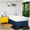 Image de Bedframe zonder matras 100x200 cm stof blauw3284920