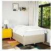 Image de Bedframe zonder matras 120x190 cm stof cràmekleurig3284926