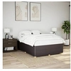 Image de Bedframe zonder matras stof donkerbruin 140x190 cm3284938