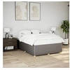 Image de Cadre de lit sans matelas taupe 140x190 cm tissu 3284939