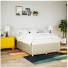 Image de Bedframe zonder matras stof cràmekleurig 160x200 cm3284954
