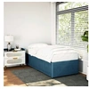 Image de Bedframe fluweel blauw 100x200 cm3284992