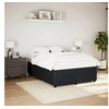 Image de Cadre de lit Noir 140x190 cm Velours, sommier, cadre de lit plateforme, cadre de lit rembourré, meuble de chambre à 3285008