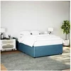 Image de Bedframe fluweel blauw 140x200 cm3285016