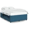 Image de Bedframe fluweel blauw 160x200 cm3285022