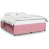 Image de Bedframe fluweel roze 180x200 cm3285029