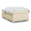 Image de Boxspring met matras stof cràmekleurig 120x190 cm3285121