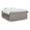 Image de Boxspring met matras stof taupe 180x200 cm3285155