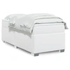 Image de Boxspring met matras kunstleer wit 80x200 cm3285186