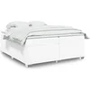 Image de Boxspring met matras kunstleer wit 200x200 cm3285226