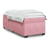 Image de Boxspring met matras fluweel roze 90x200 cm3285262