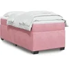 Image de Boxspring met matras fluweel roze 100x200 cm3285268