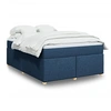 Image de Boxspring met matras stof blauw 160x200 cm3285393