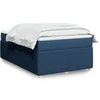 Image de Boxspring met matras stof blauw 120x200 cm3285566