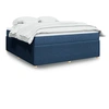 Image de Boxspring met matras stof blauw 180x200 cm3285594