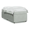 Image de Boxspring met matras fluweel lichtgrijs 80x200 cm3285602
