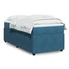Image de Boxspring met matras fluweel donkerblauw 100x200 cm3285624