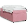 Image de Boxspring met matras fluweel roze 100x200 cm3285625