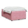 Image de Boxspring met matras fluweel roze 120x190 cm3285631