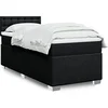 Image de Boxspring met matras stof zwart 80x200 cm3285731