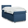 Image de Boxspring met matras stof blauw 80x200 cm3285735