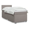 Image de Boxspring met matras stof taupe 90x200 cm3285768