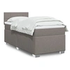 Image de Boxspring met matras stof taupe 90x200 cm3285775