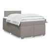 Image de Boxspring met matras stof taupe 120x190 cm3285824