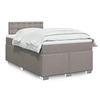Image de Boxspring met matras stof taupe 120x200 cm3285873