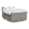 Image de Boxspring met matras stof taupe 140x200 cm3285908