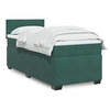 Image de Boxspring met matras fluweel donkergroen 80x200 cm3286165