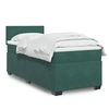 Image de Boxspring met matras fluweel donkergroen 90x190 cm3286183