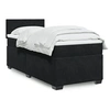 Image de Boxspring met matras fluweel zwart 90x200 cm3286206