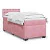 Image de Boxspring met matras fluweel roze 90x200 cm3286215